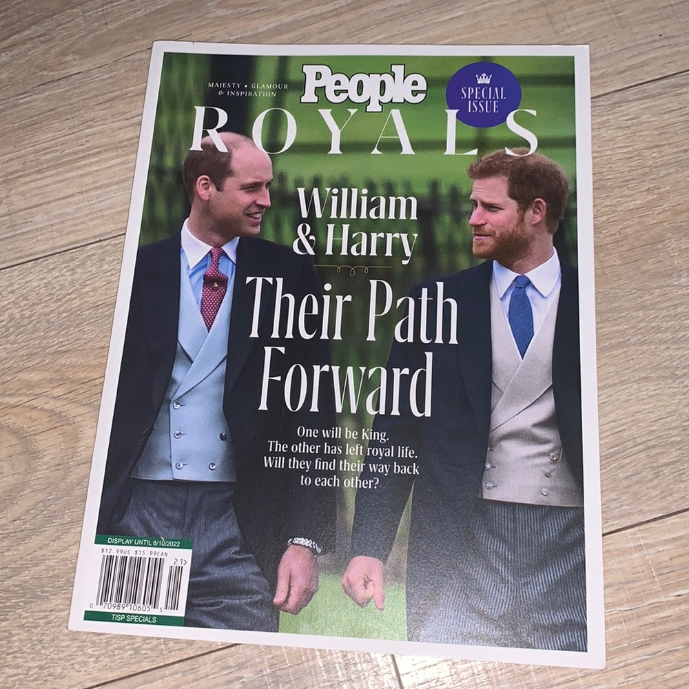 People special issue Royals William & Harry Magazine